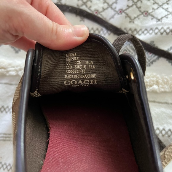 Coach Sneakers - Picture 3 of 3